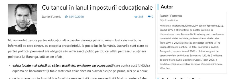 Semidoctul Daniel Funeriu