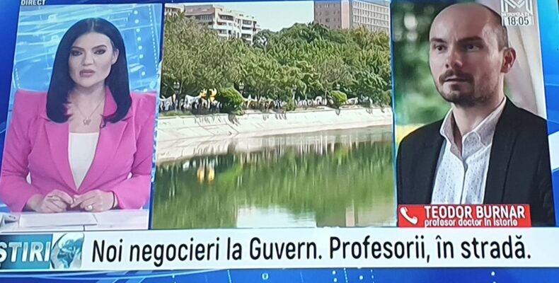 aparitie Metropola TV Teodor Burnar iunie 2023 greva profesorilor-min